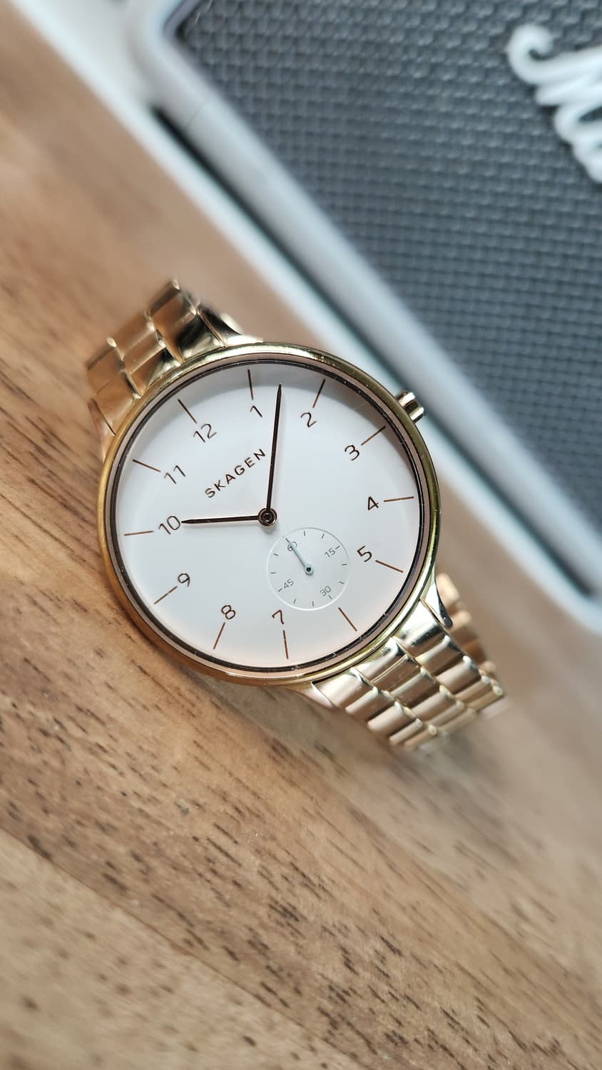 # 덴마크 SKAGEN 스카겐 ANITA 정품 여성용 쿼츠 손목시계 급처 상품이미지1
