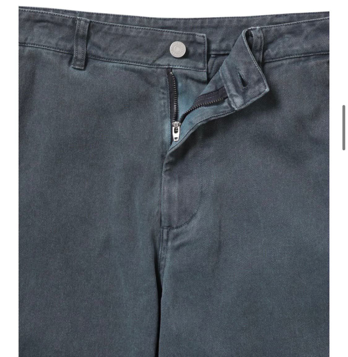 [디스이즈네버뎃]OL Overdyed pant Washed Navy_S 상품이미지3