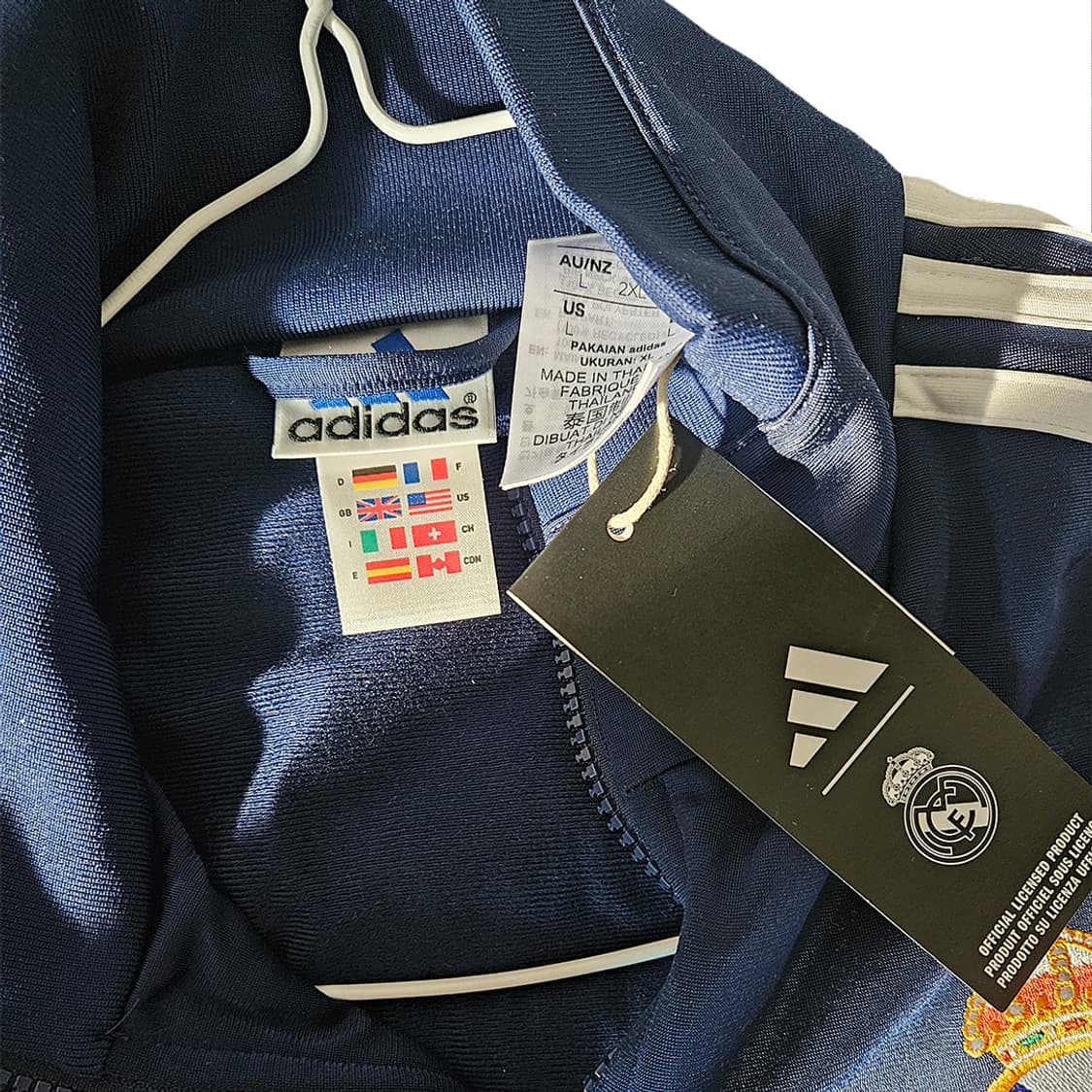 아디다스 레알 마드리드 99/00 트랙탑 (L) 상품이미지3