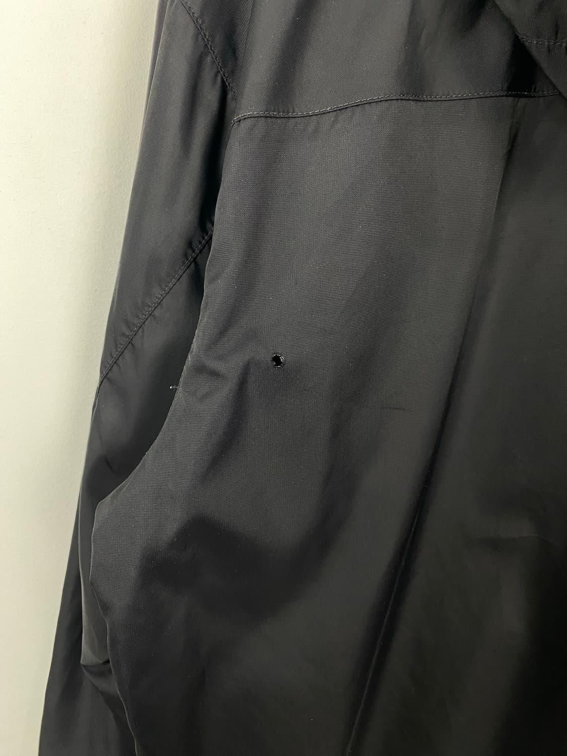 노스페이스 블랙 투웨이 바람막이 자켓 해외S 상품이미지4