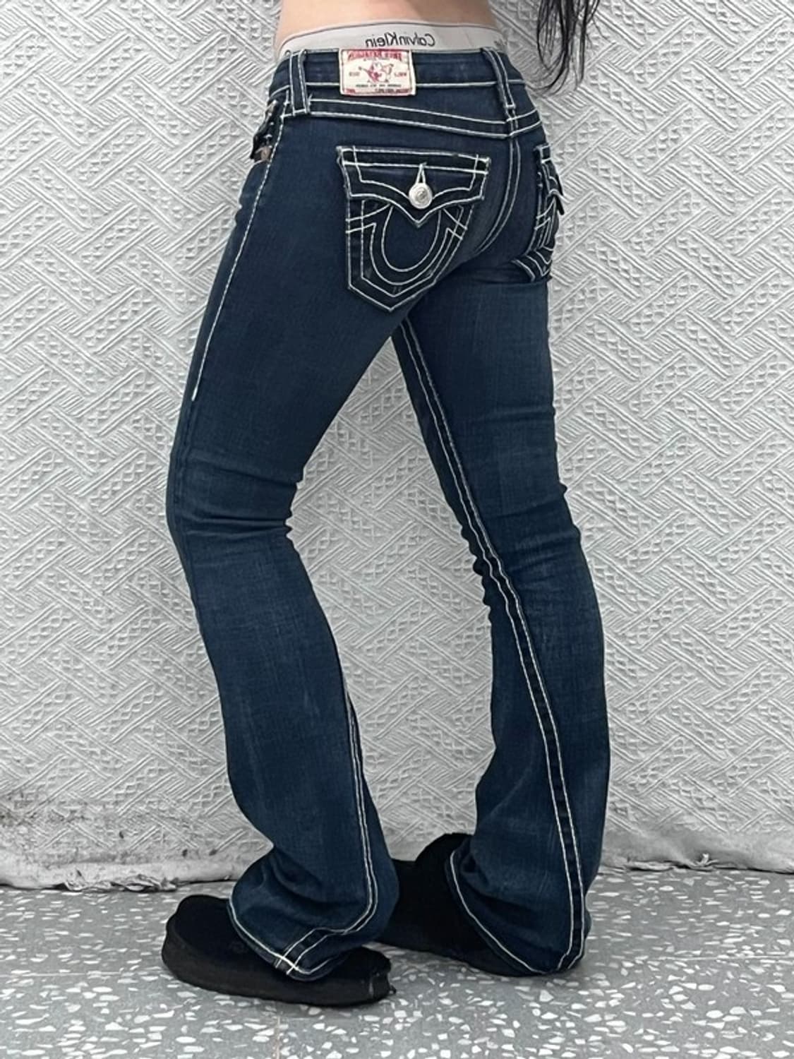 트루릴리전 조이빅티 올드스쿨 레트로 부츠컷 데님팬츠 25인치 C09027 상품이미지2