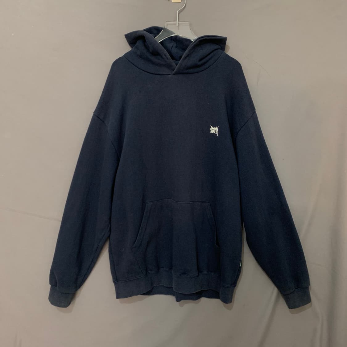 L 브라운브레스 빅 로고 프린팅 오버핏 후드티 상품이미지2