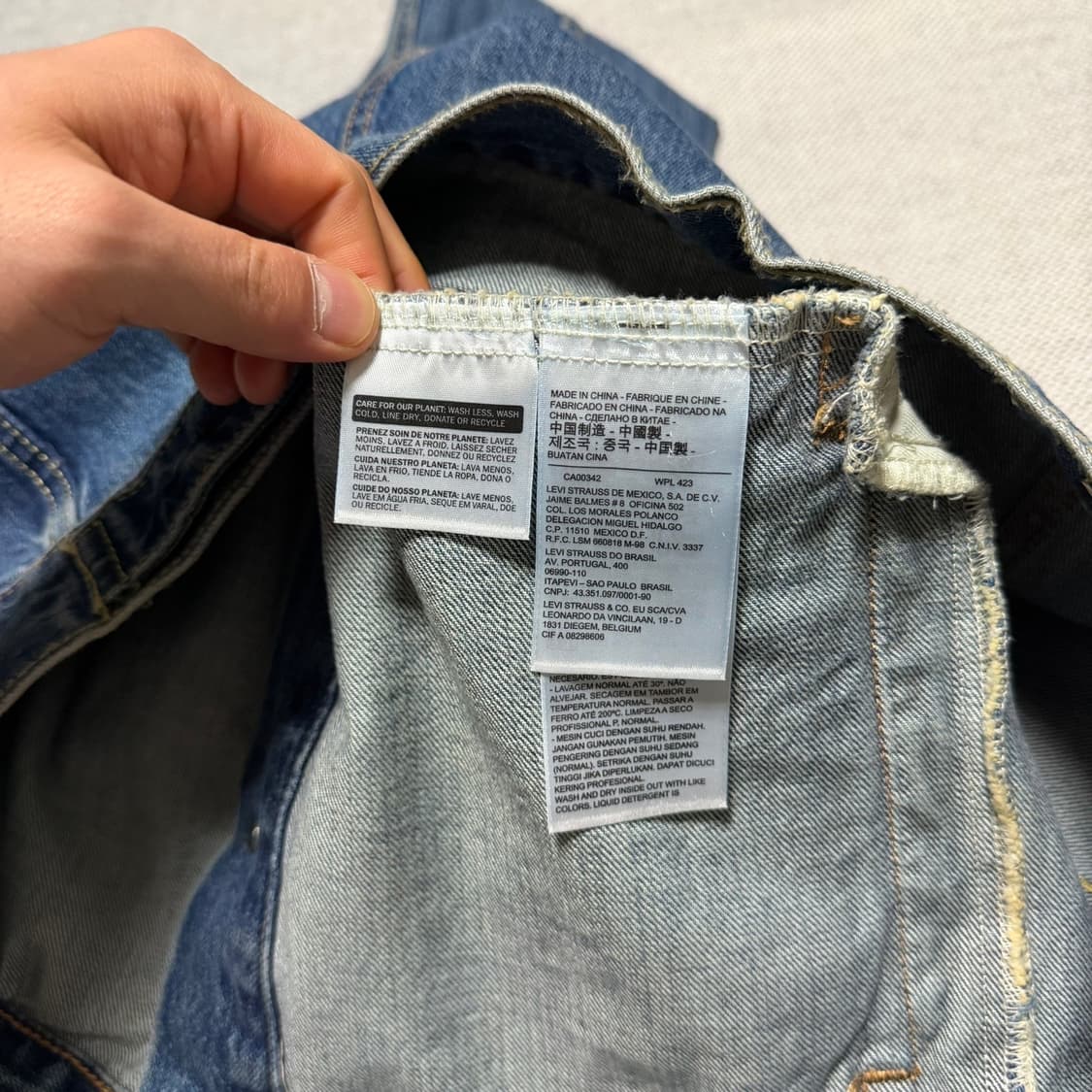 리바이스 데님 트러커 자켓 상품이미지3