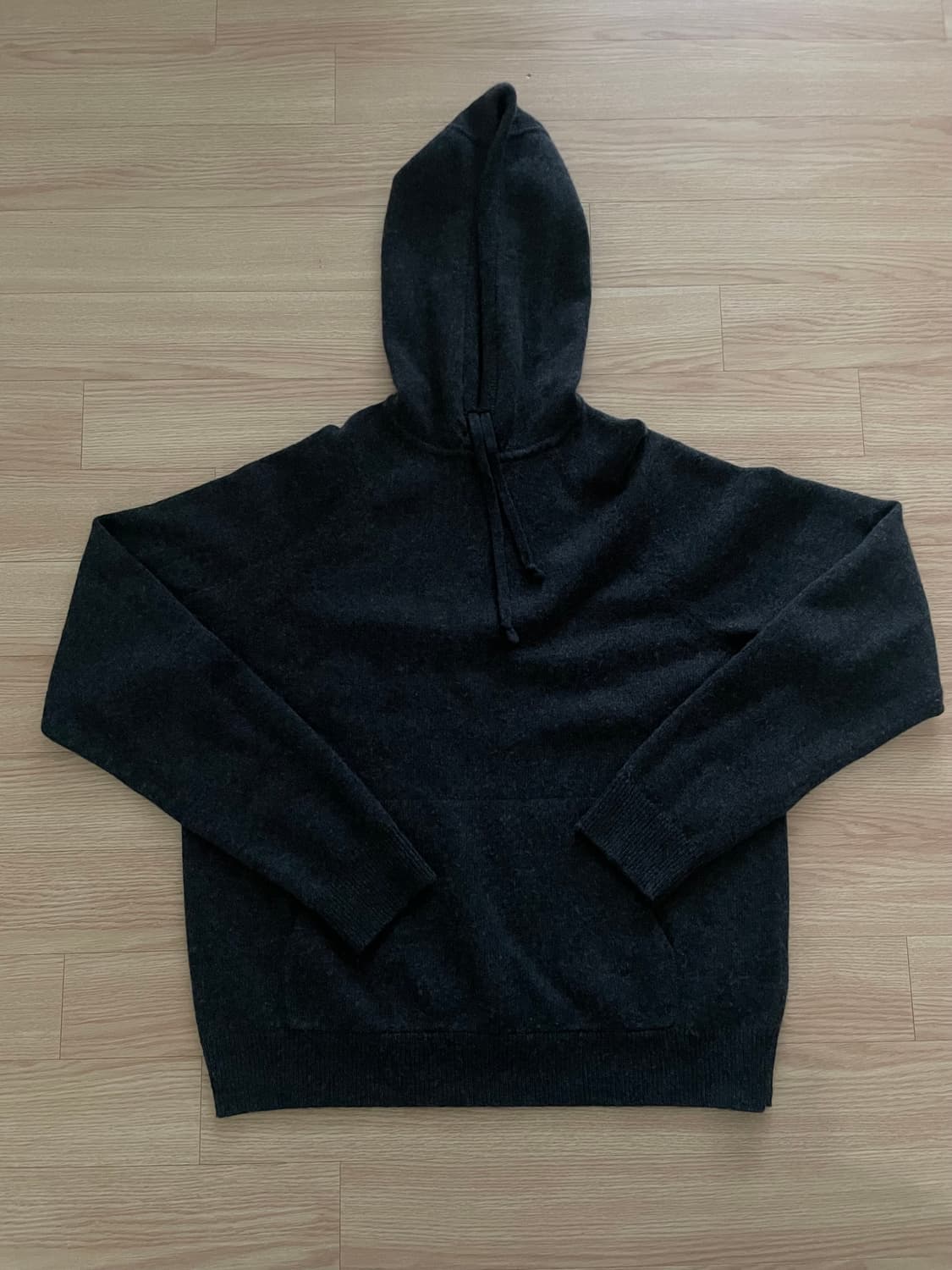 Cos 코스 차콜 울 후드 니트 L 상품이미지7