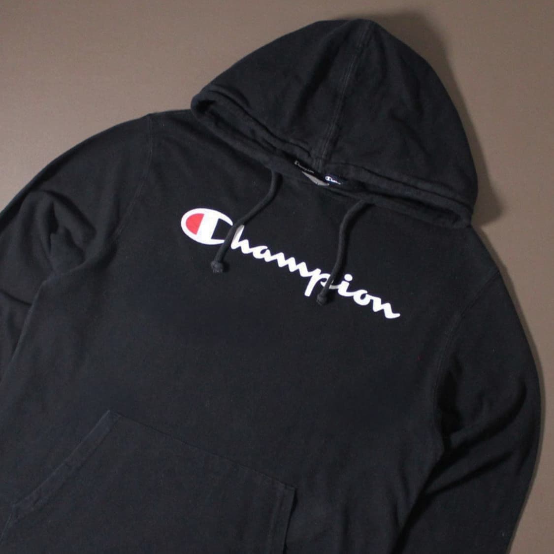 Champion 챔피온 블랙 후드 티 상품이미지2