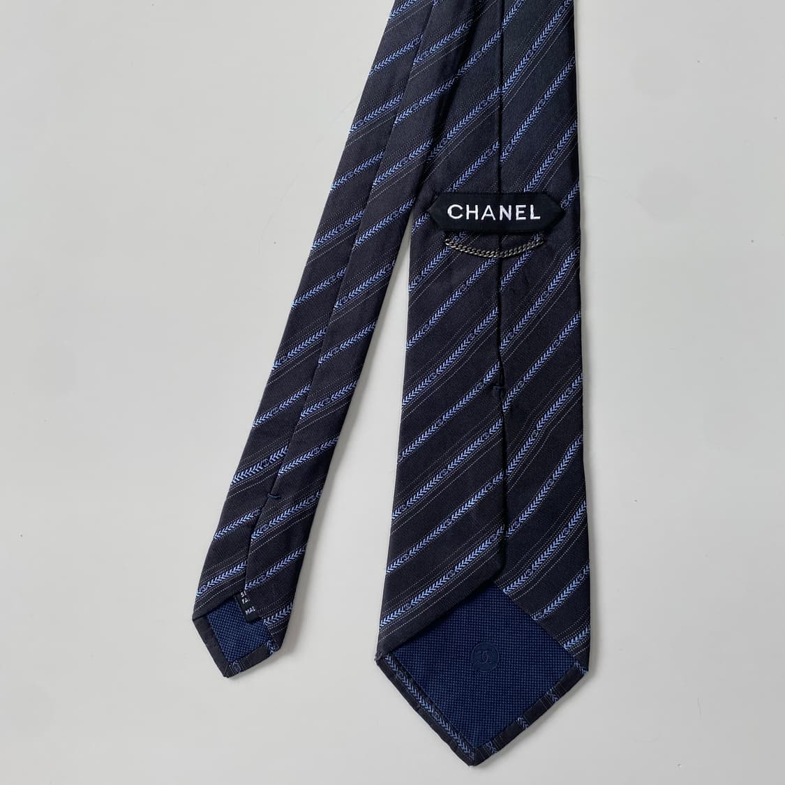 샤넬(CHANEL)모노그램 명품 정품 넥타이 상품이미지3