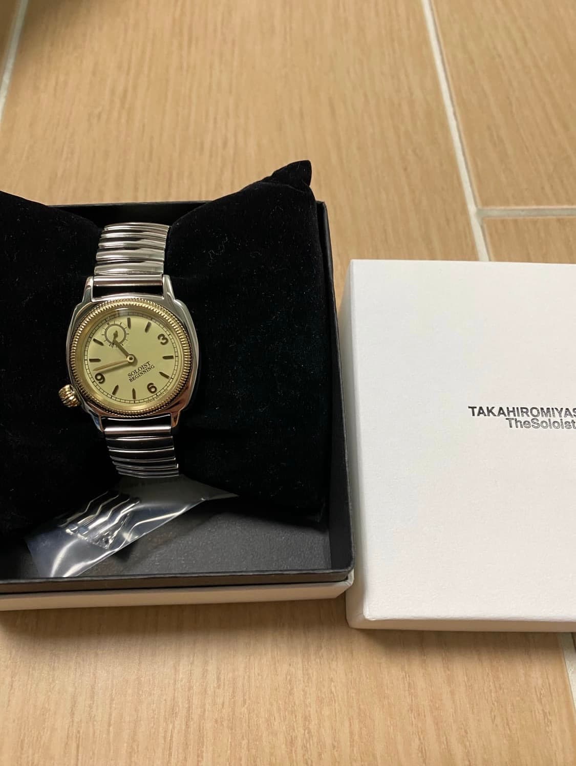 [L,32mm] 솔로이스트 vague watch 베이지 상품이미지2