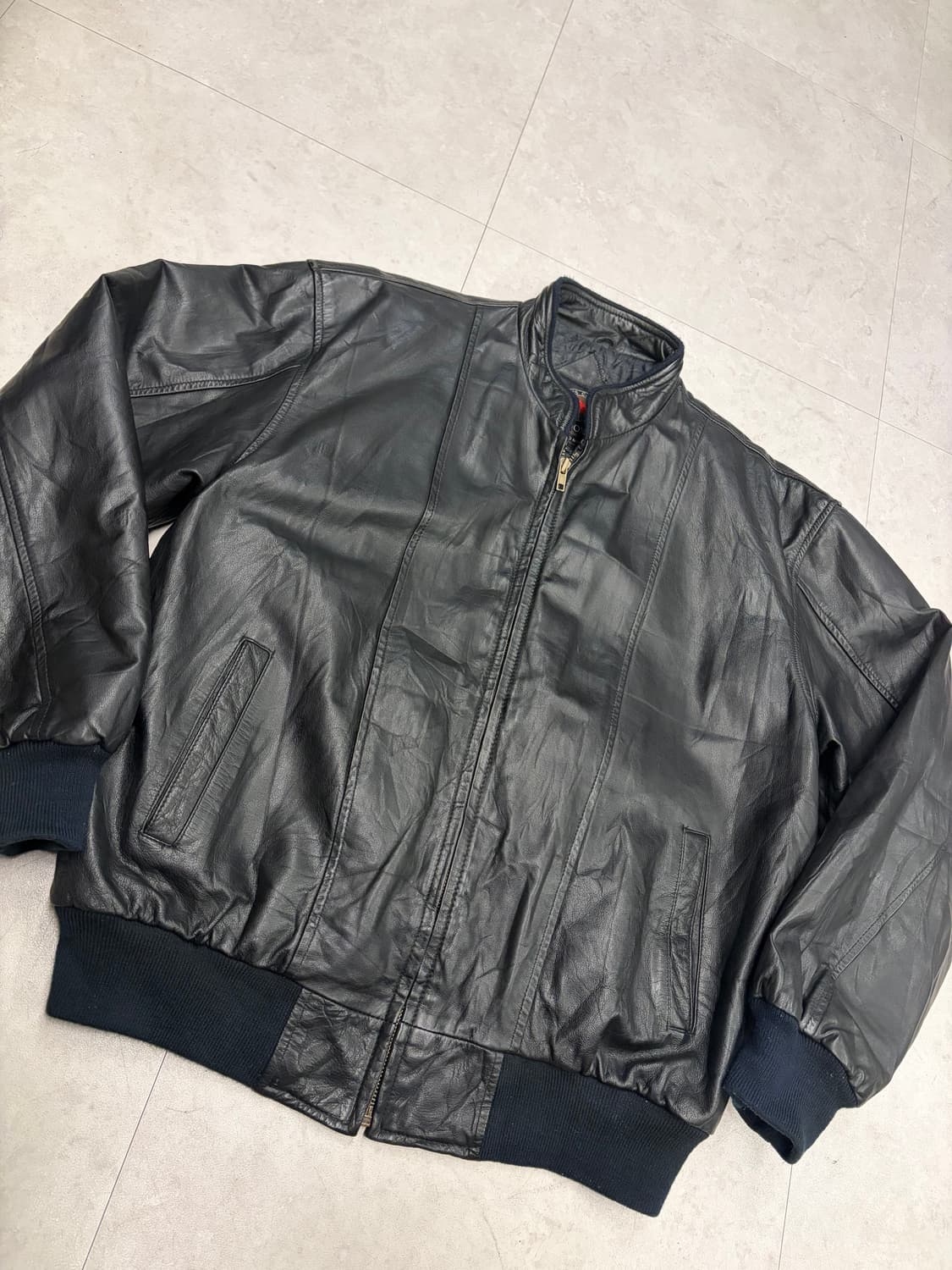 Redox cow leather jacket / 레드옥스 소가죽 자켓 상품이미지2