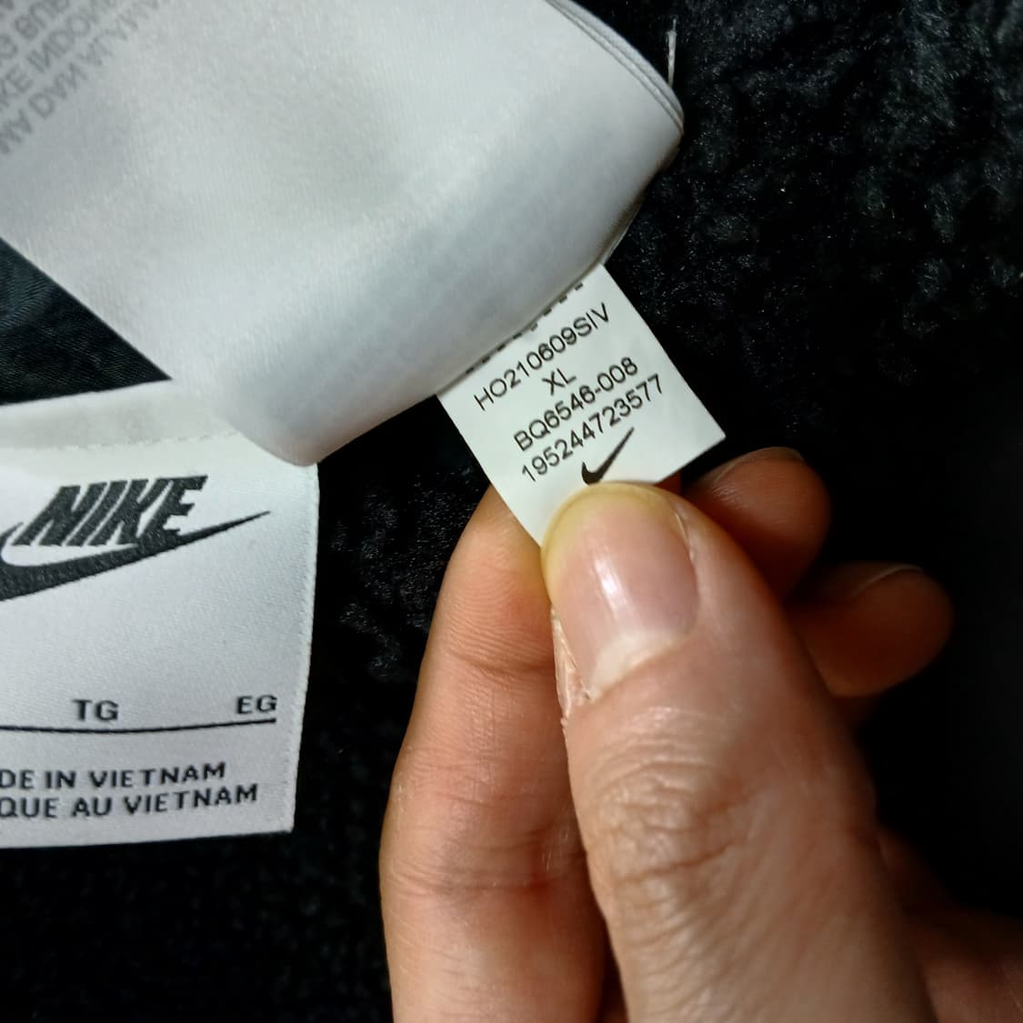 nike 나이키 빅스우시 양면 후리스 플리스 점퍼 자켓 상품이미지9