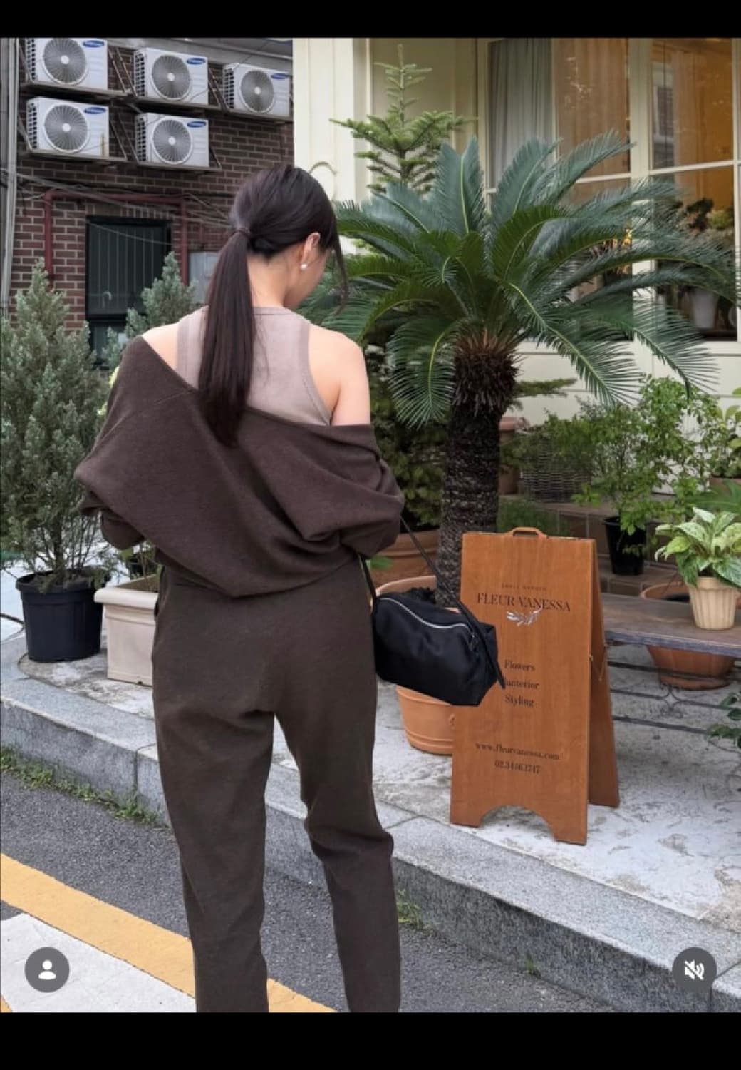 새상품 avoam 아보엠 니트 점프수트 상품이미지1