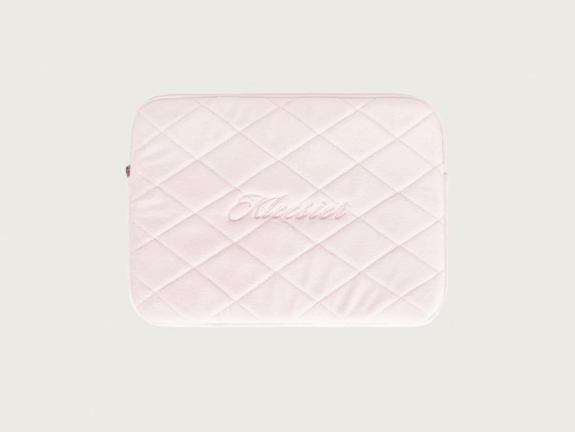 클리시어 슈가 크러시 퀼티드 노트북 랩탑 파우치 상품이미지1