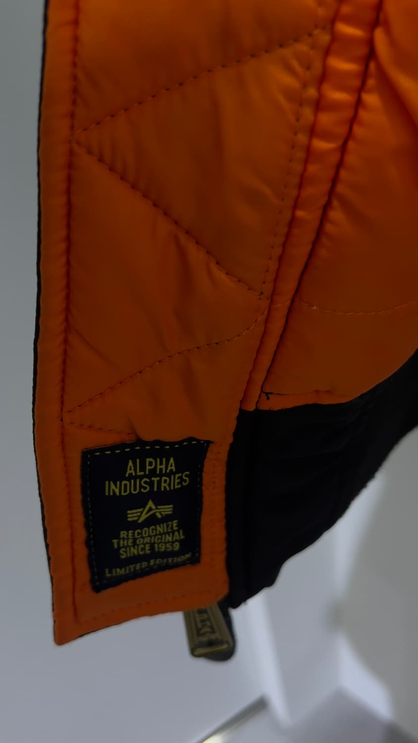 MA-1 레귤러 블러드칫 Black M 상품이미지6