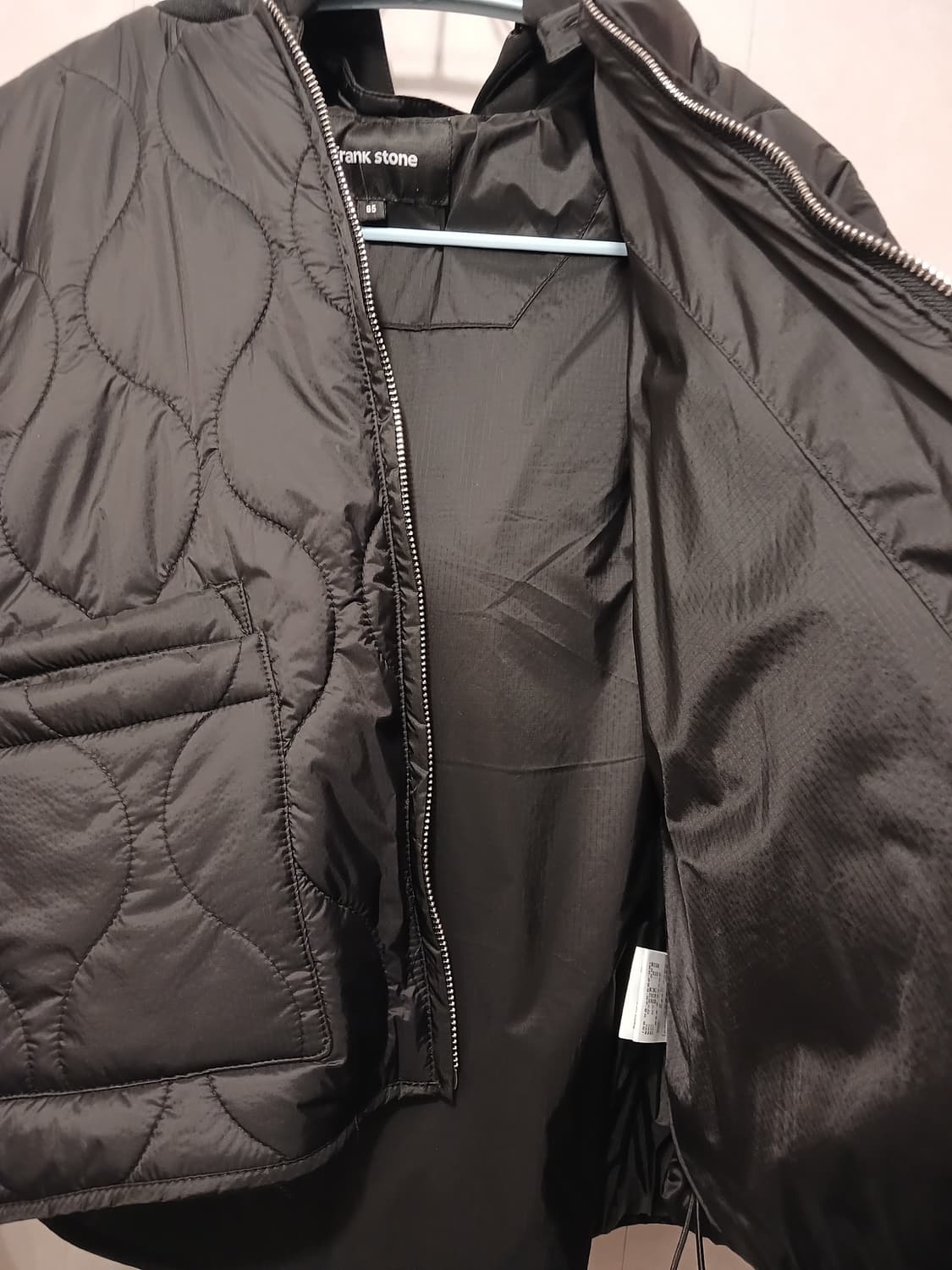 프랭크스톤 정품 여성 후드 퀼팅 점퍼 85 사이즈 상품이미지4