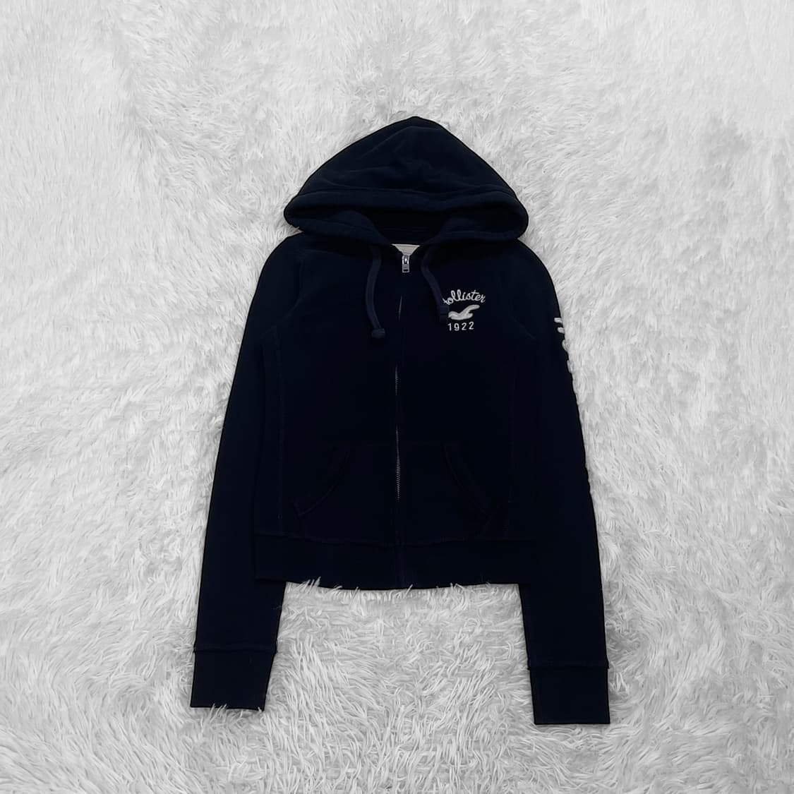 홀리스터 사이드라인 후드집업 네이비 상품이미지2