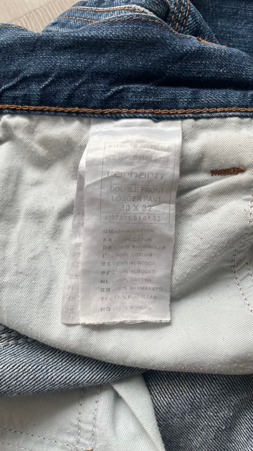 칼하트 더블니 유니온메이드 31x32 상품이미지4