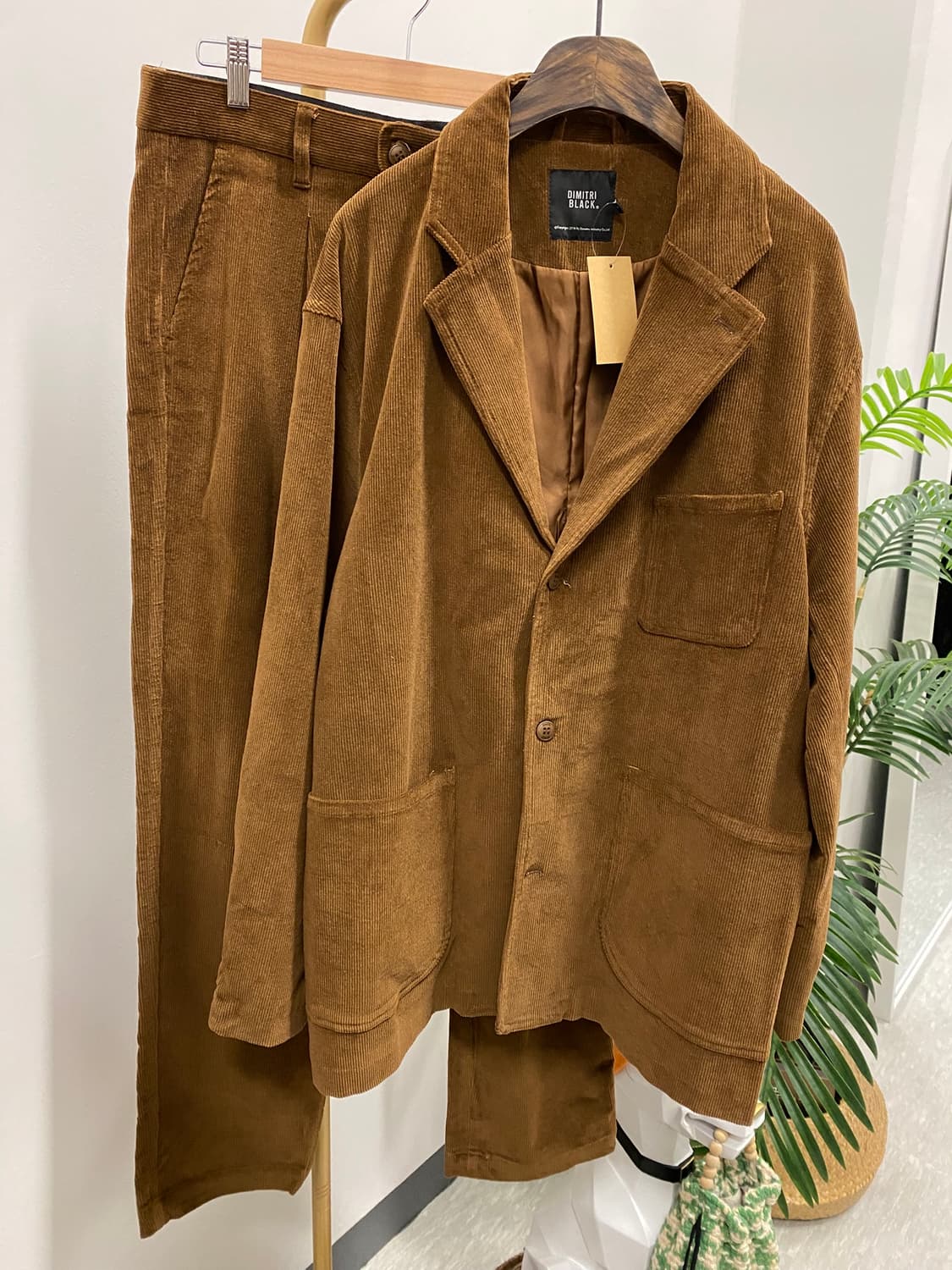 디미트리블랙 코듀로이 셋업 상품이미지1