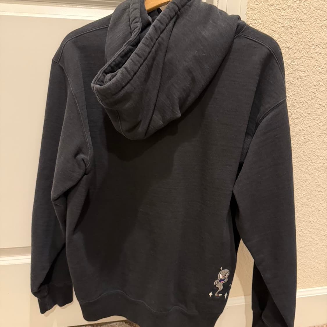 슈프림 엔젤 후드티 스웨트셔츠 블랙 상품이미지5