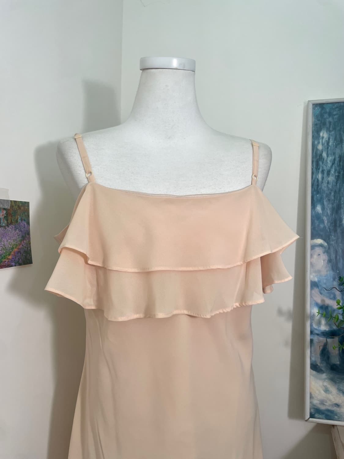 coral ruffle detail beautiful opc 상품이미지6
