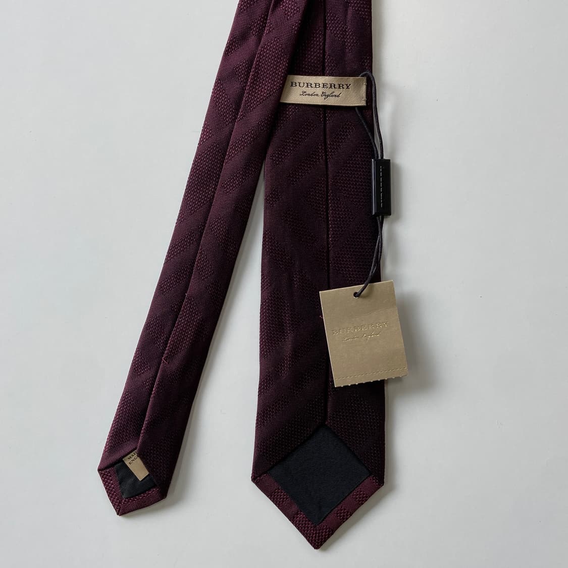 택달린 미사용품 버버리 노바체크 명품 정품 넥타이 (Burberry) 상품이미지2