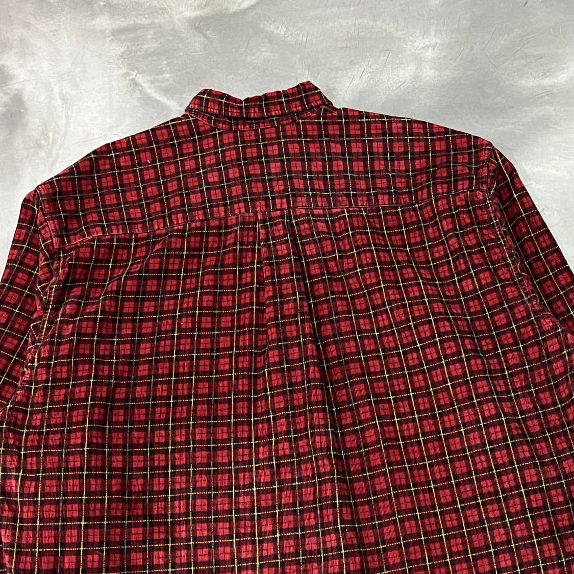  에디바우어 체크 코듀로이 셔츠 y14633 상품이미지5