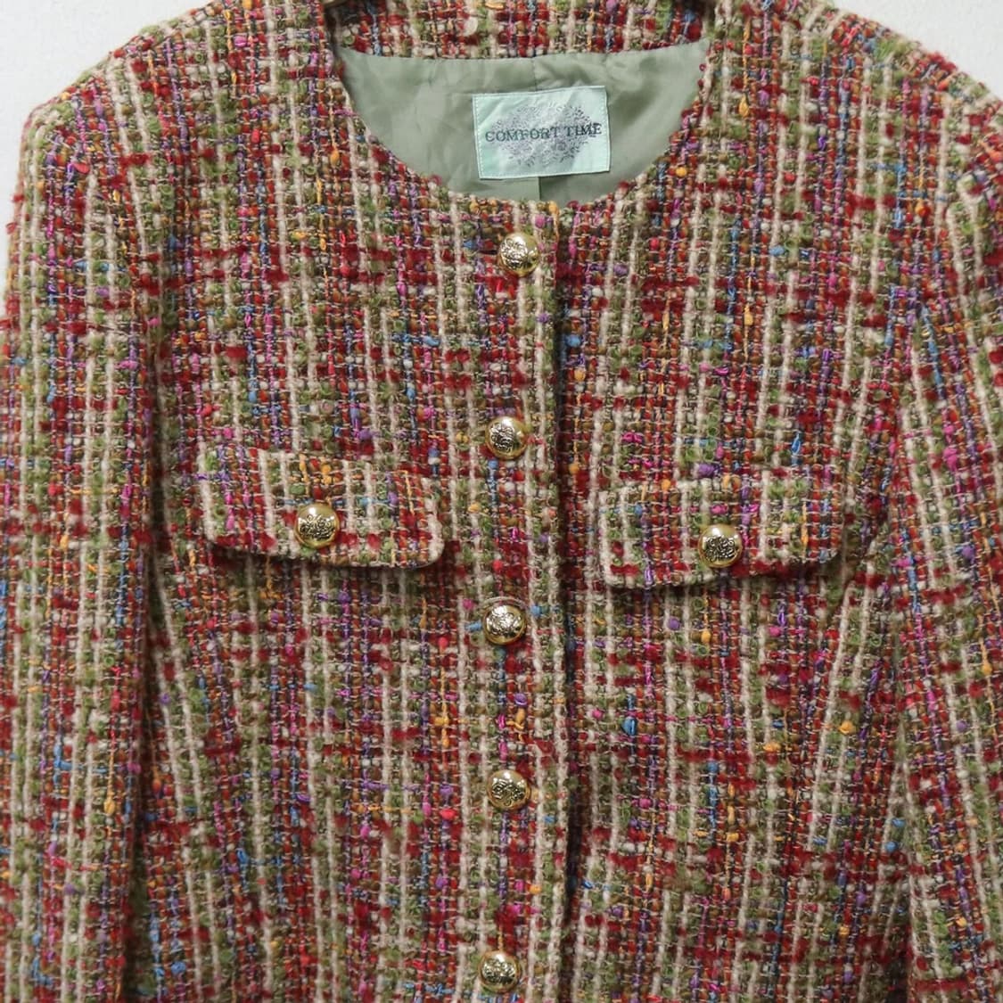 COMFORT TIME  울 혼방 트위드 셋업 63544 상품이미지3