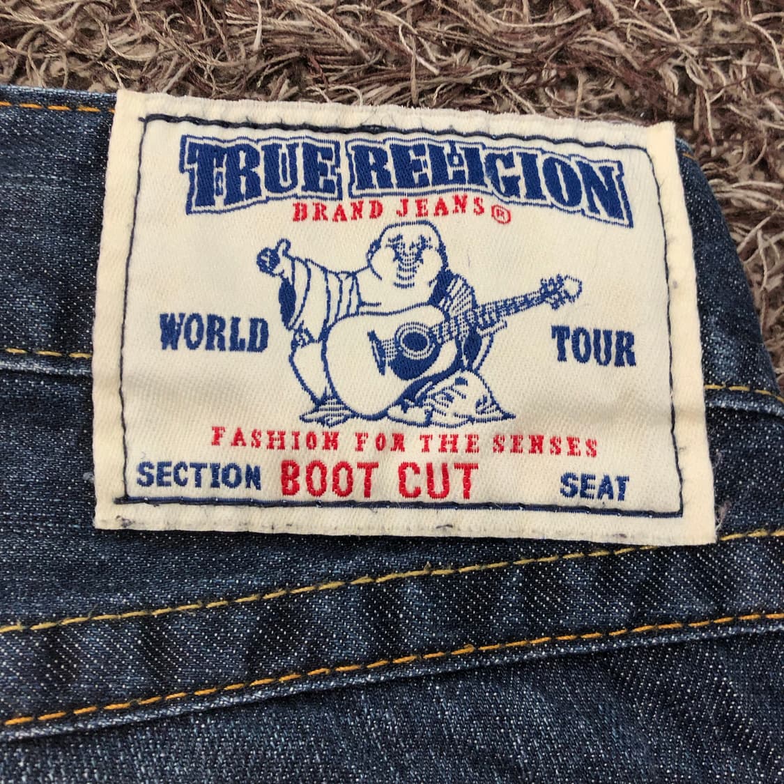 트루릴리전 부츠컷 워싱 데님 팬츠 상품이미지6