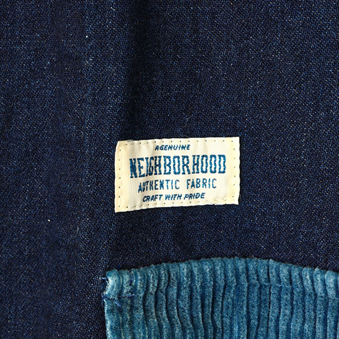 네이버후드 인디고 데님 초어 자켓 (S) 상품이미지6