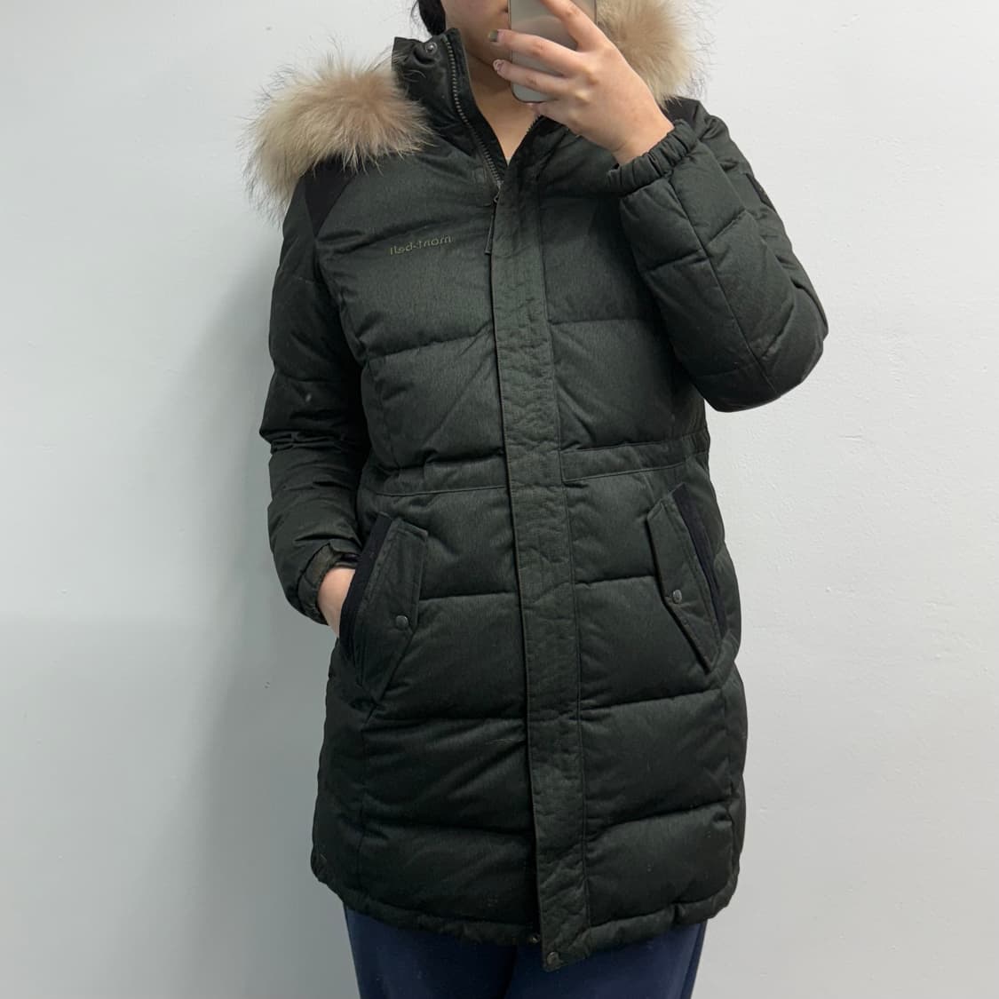 [L] 몽벨 우먼 구스다운 롱패딩 상품이미지2