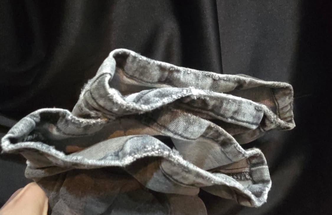 스모크라이즈 디테일 데미지 워싱 데님 상품이미지9