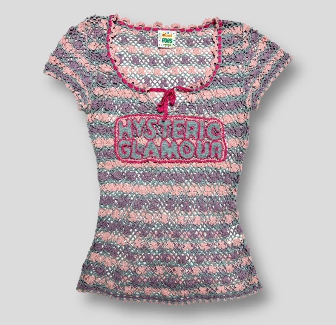 Hysteric glamour grunge pops knit 상품이미지1
