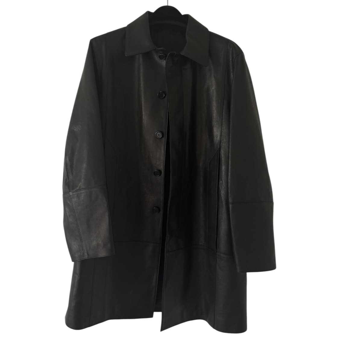 Youth Leather Car Coat 상품이미지1