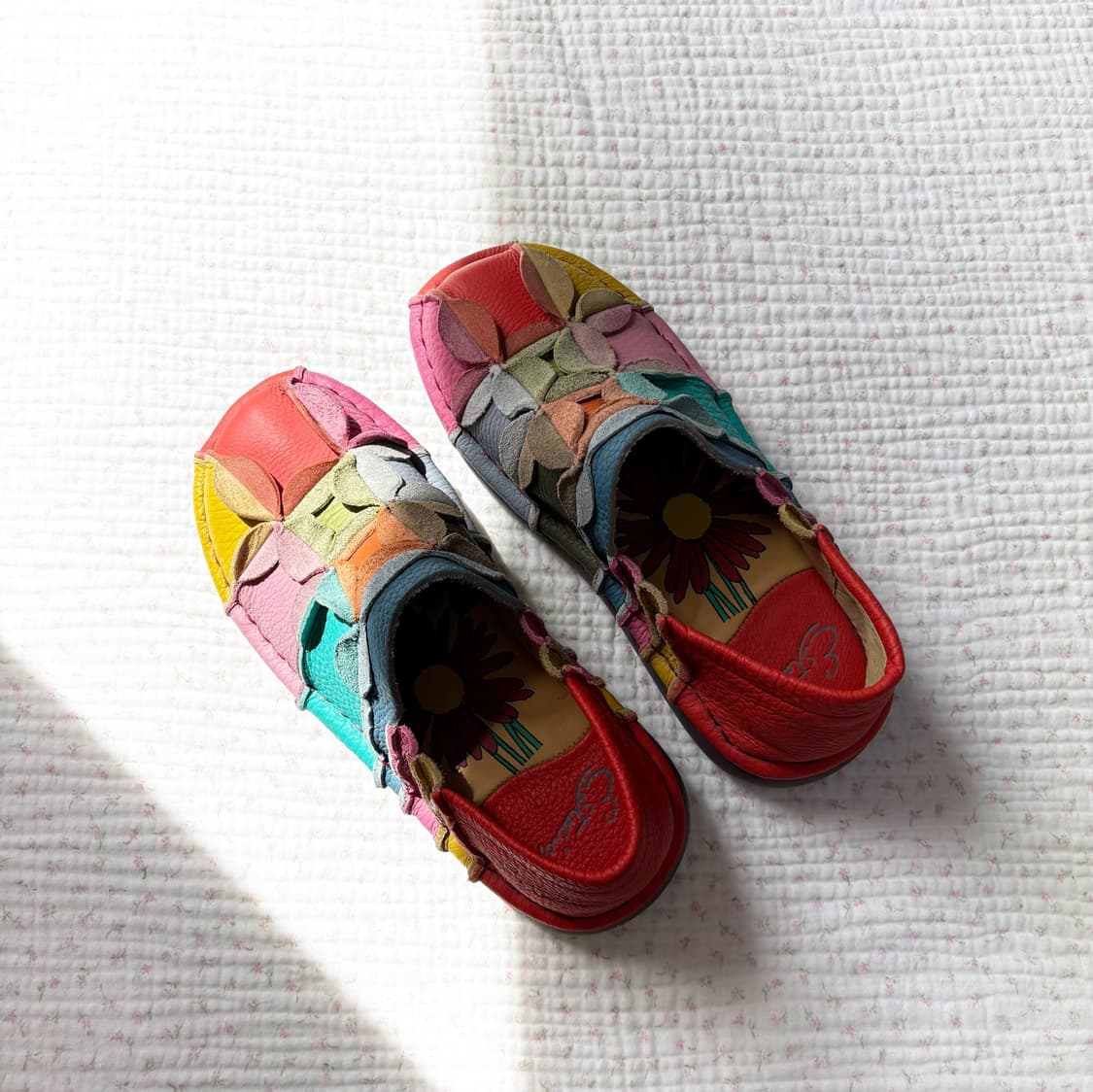 JPN/하구미신발 모리룩신발 패치워크신발 플랫슈즈 단화 상품이미지1