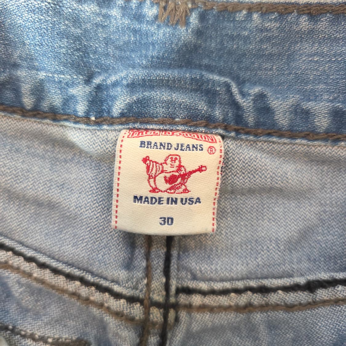 [30]트루릴리전 USA 빌리 자이언트 빅티 부츠컷 데님 팬츠 상품이미지4