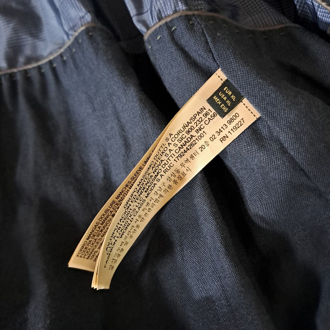 (택포) 마시모두띠 A-2 오일워싱 양가죽 자켓 L B274 상품이미지7