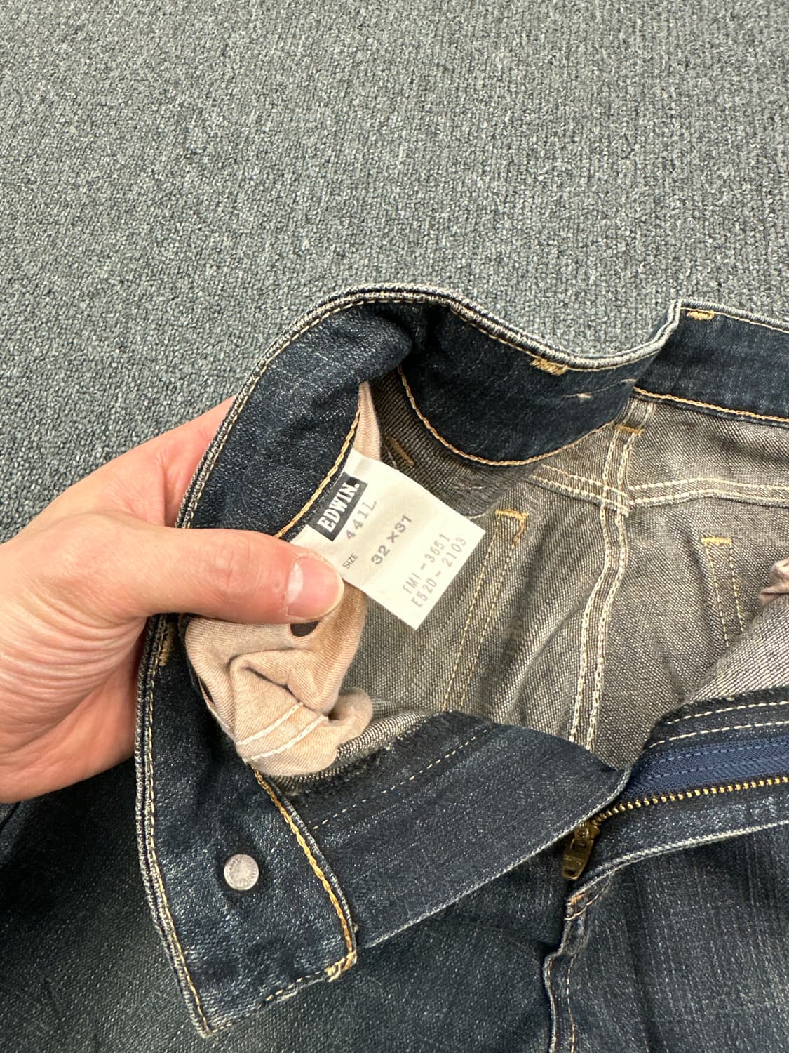 32) 에드윈 부츠컷 y2k 데님팬츠 상품이미지5