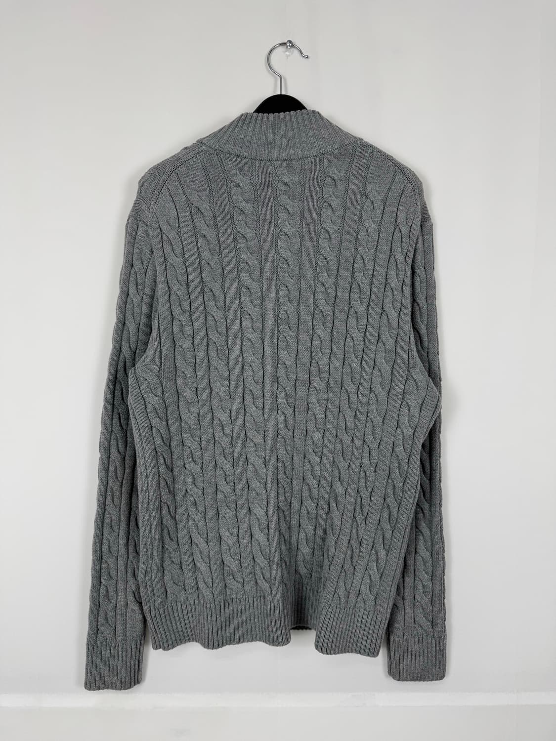 b133) 폴로랄프로렌 케이블 반집업니트 상품이미지4