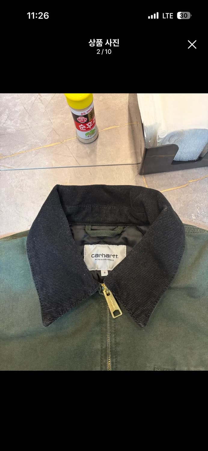 칼하트 윕 og 디트로이트 자텟 s사이즈 팝니다 상품이미지2