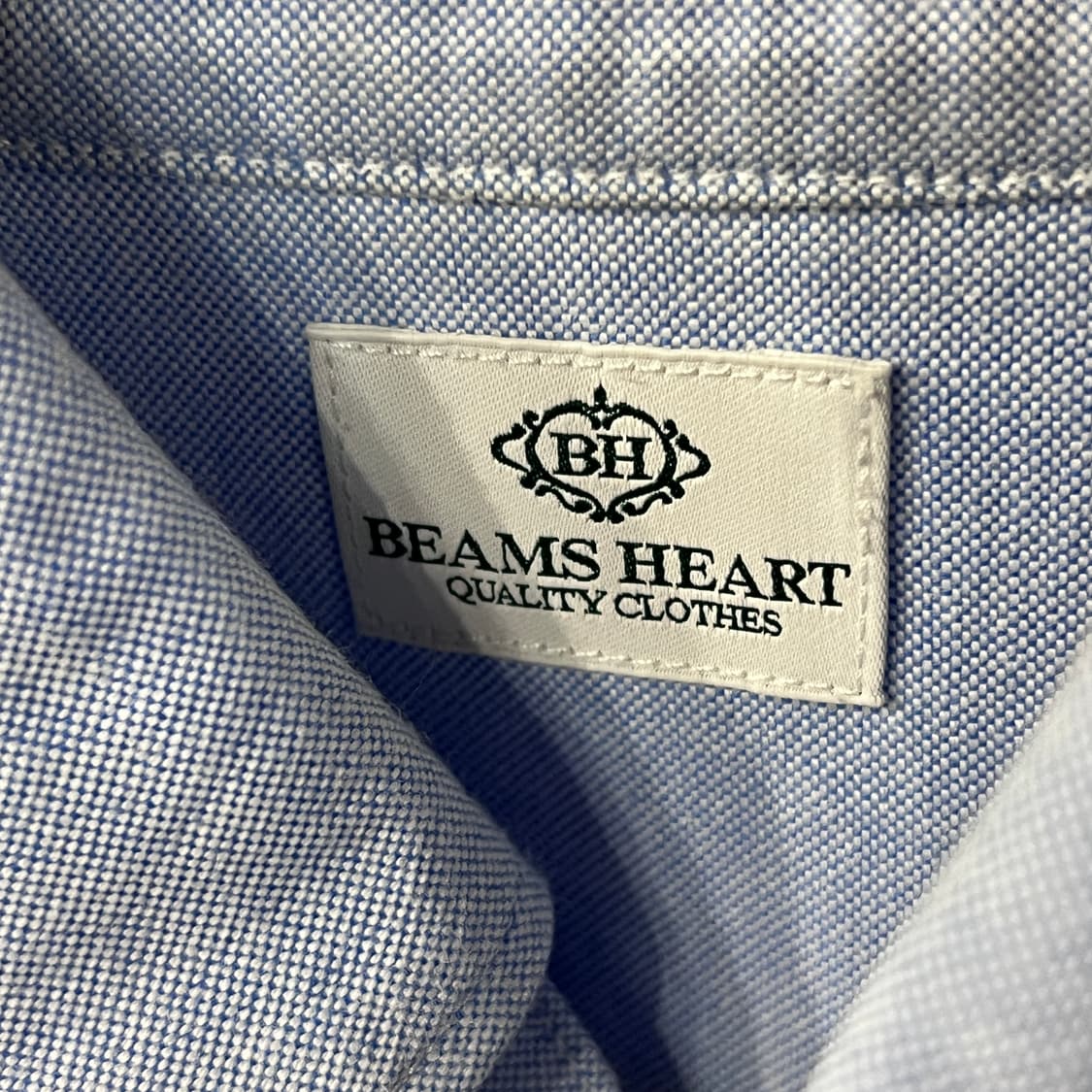 [S] 빔즈 HEART 버튼다운 옥스포드셔츠 15572 상품이미지6