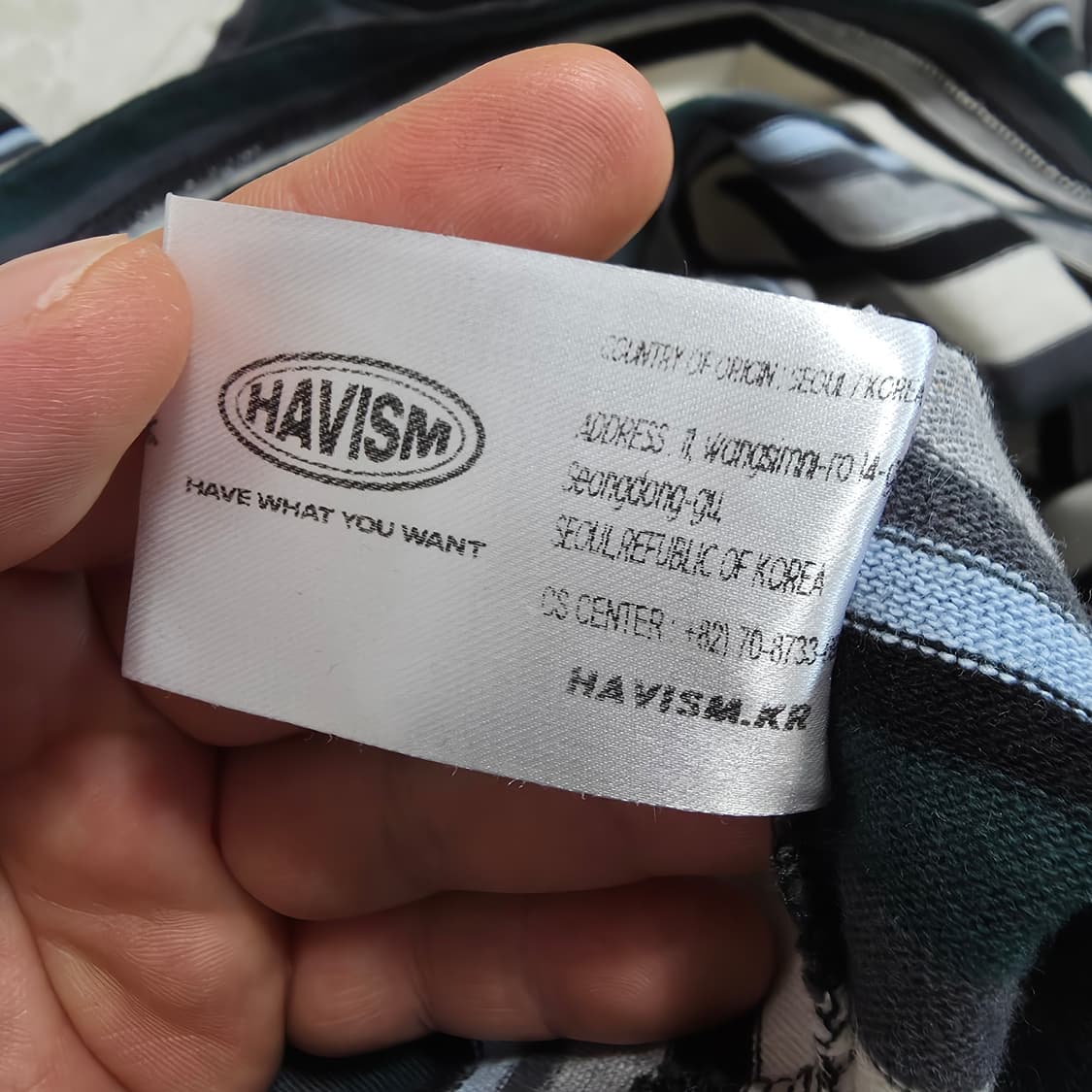 (M)해비즘 공용 스트라이프 티셔츠  상품이미지4