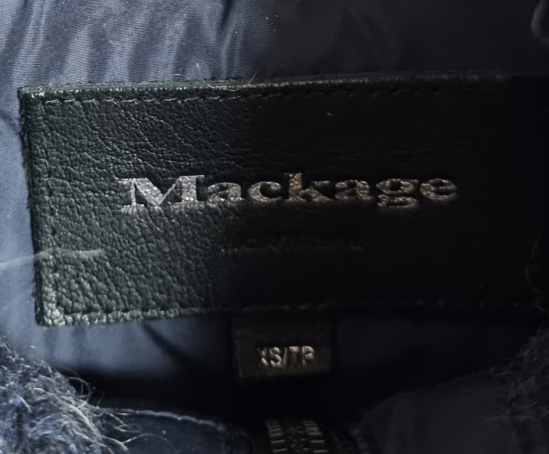 XS ) 맥케이지 네이비 덕다운 패딩 상품이미지5