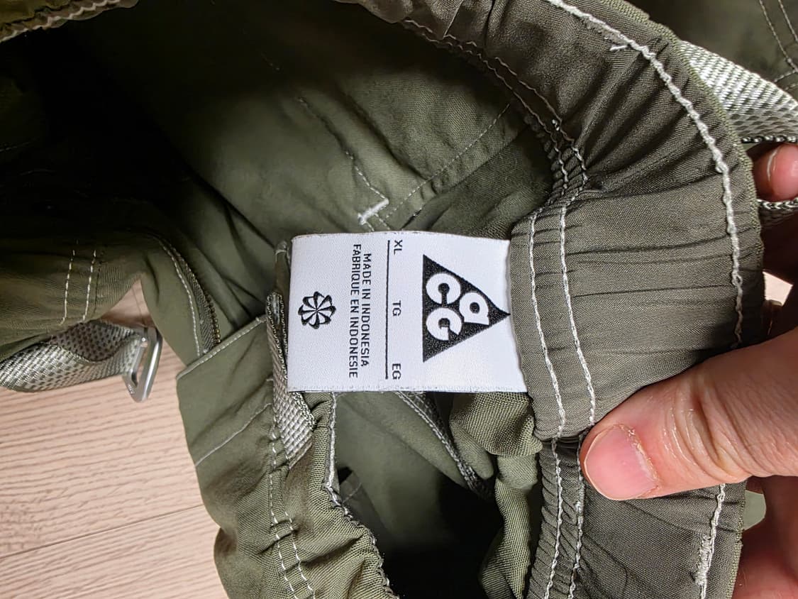 나이키 ACG 스미스 서밋 카고 팬츠 미디움 올리브 아시아 XL 상품이미지5