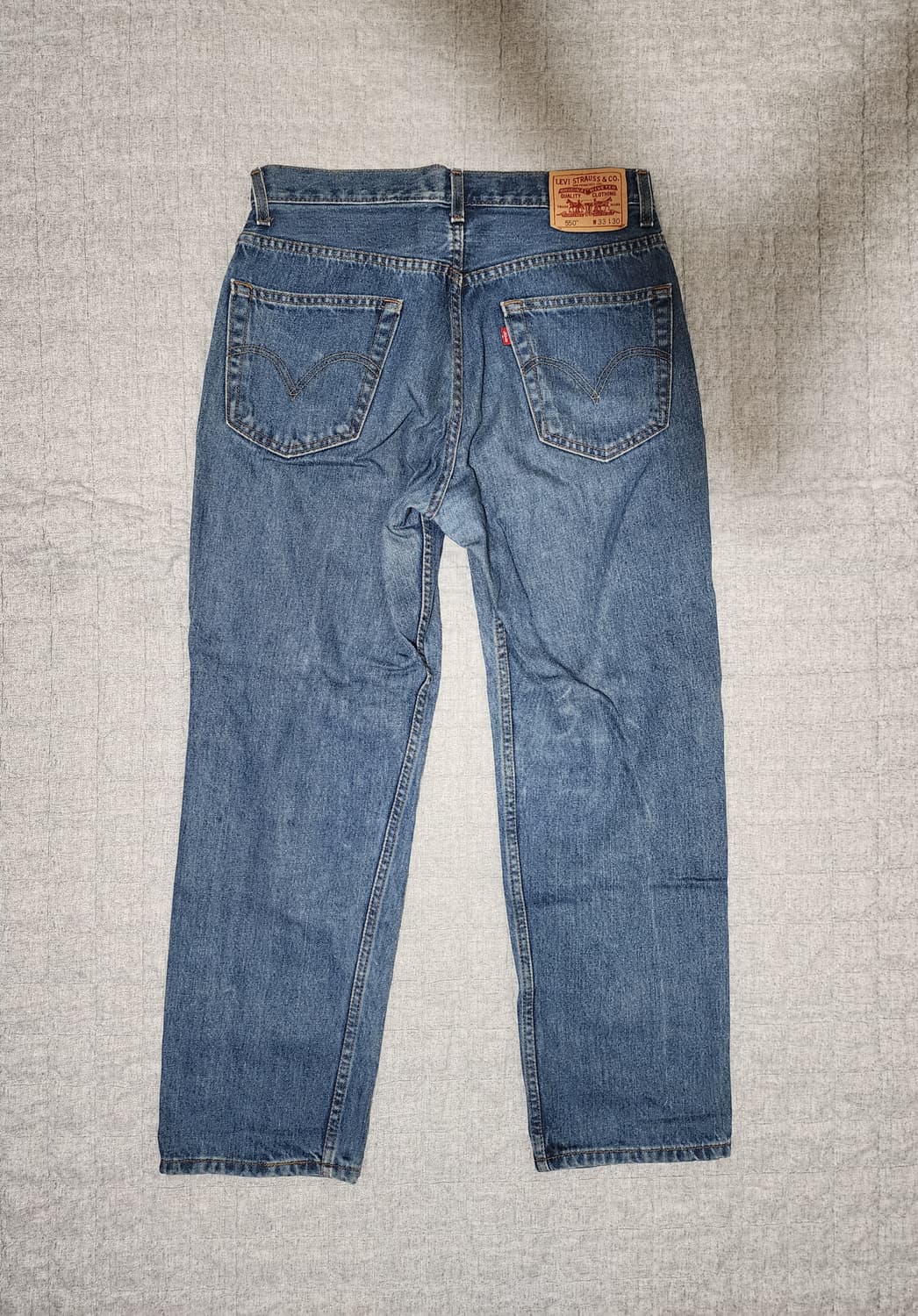 [33x30] 리바이스 550 중청 데님진 청바지 상품이미지3