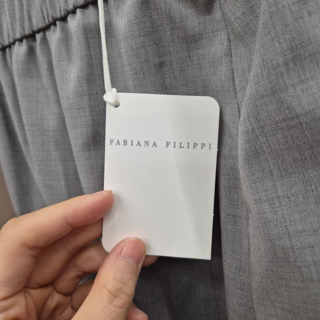 파비아나 필리피 롤업 버진 메리울 팬츠 36/3XS 상품이미지5