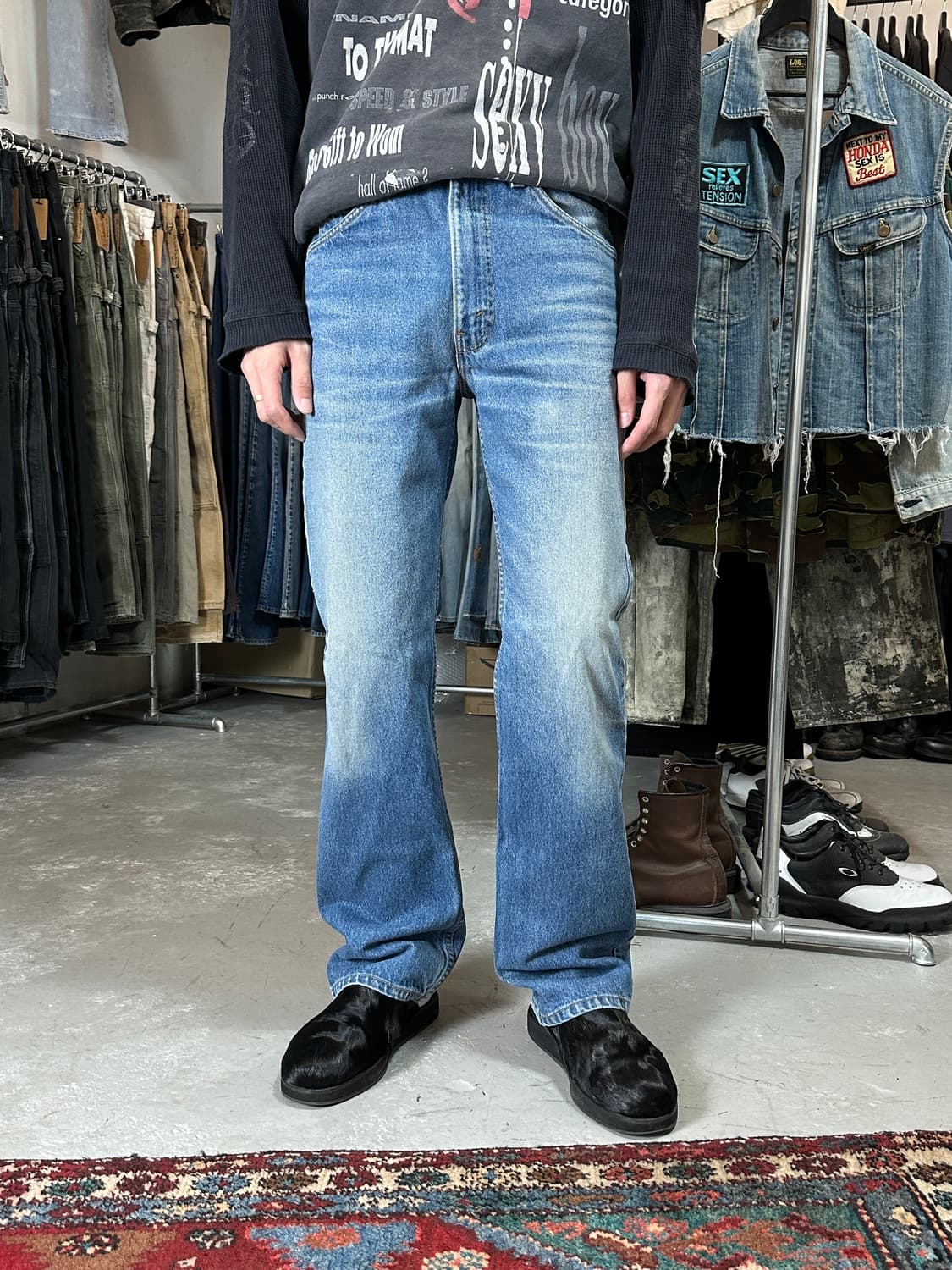 90's USA Made 빈티지 리바이스 517 오렌지탭 상품이미지3