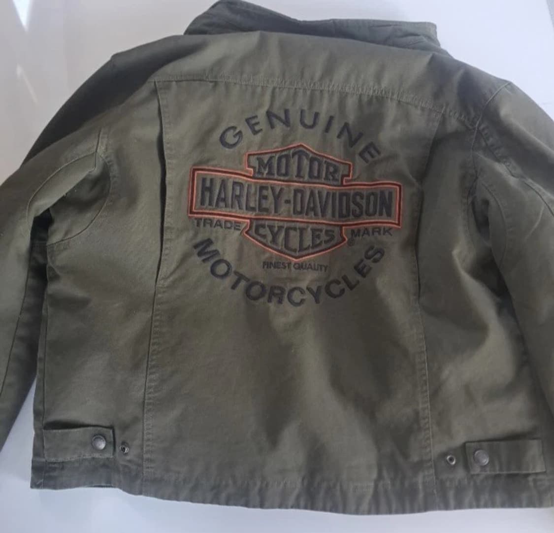할리데이비슨 빈티지 밀리터리 코튼 자켓 상품이미지1