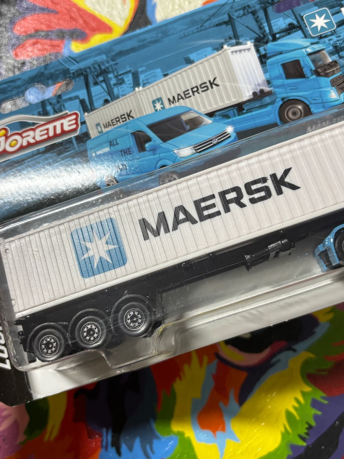 미개봉) 머스크 40피트 컨테이너 트럭 다이캐스트 마조렛 인테리어 소품 상품이미지5
