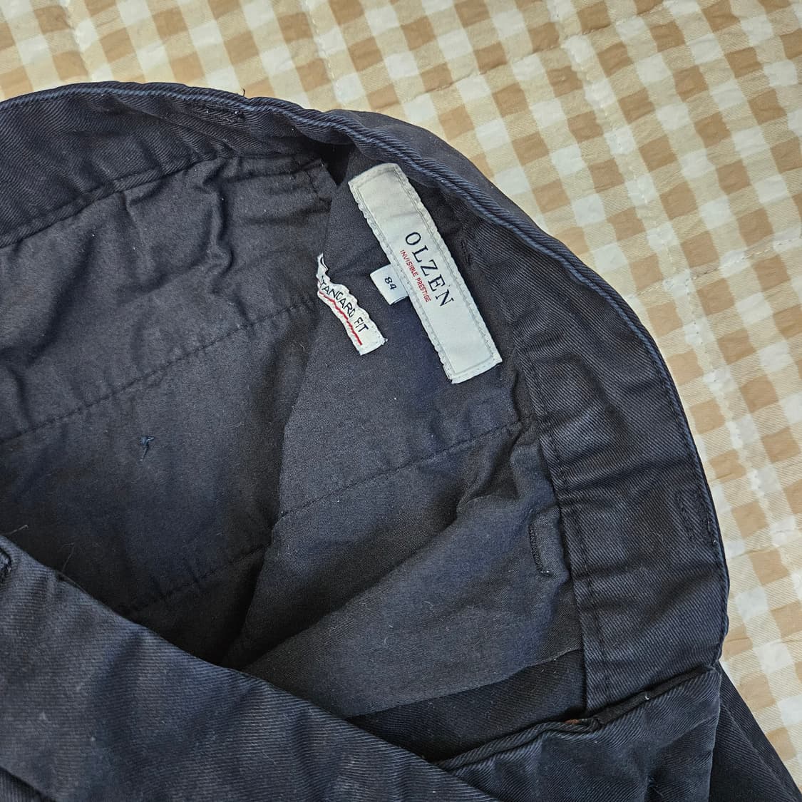 올젠 면 바지 남자32 상품이미지2