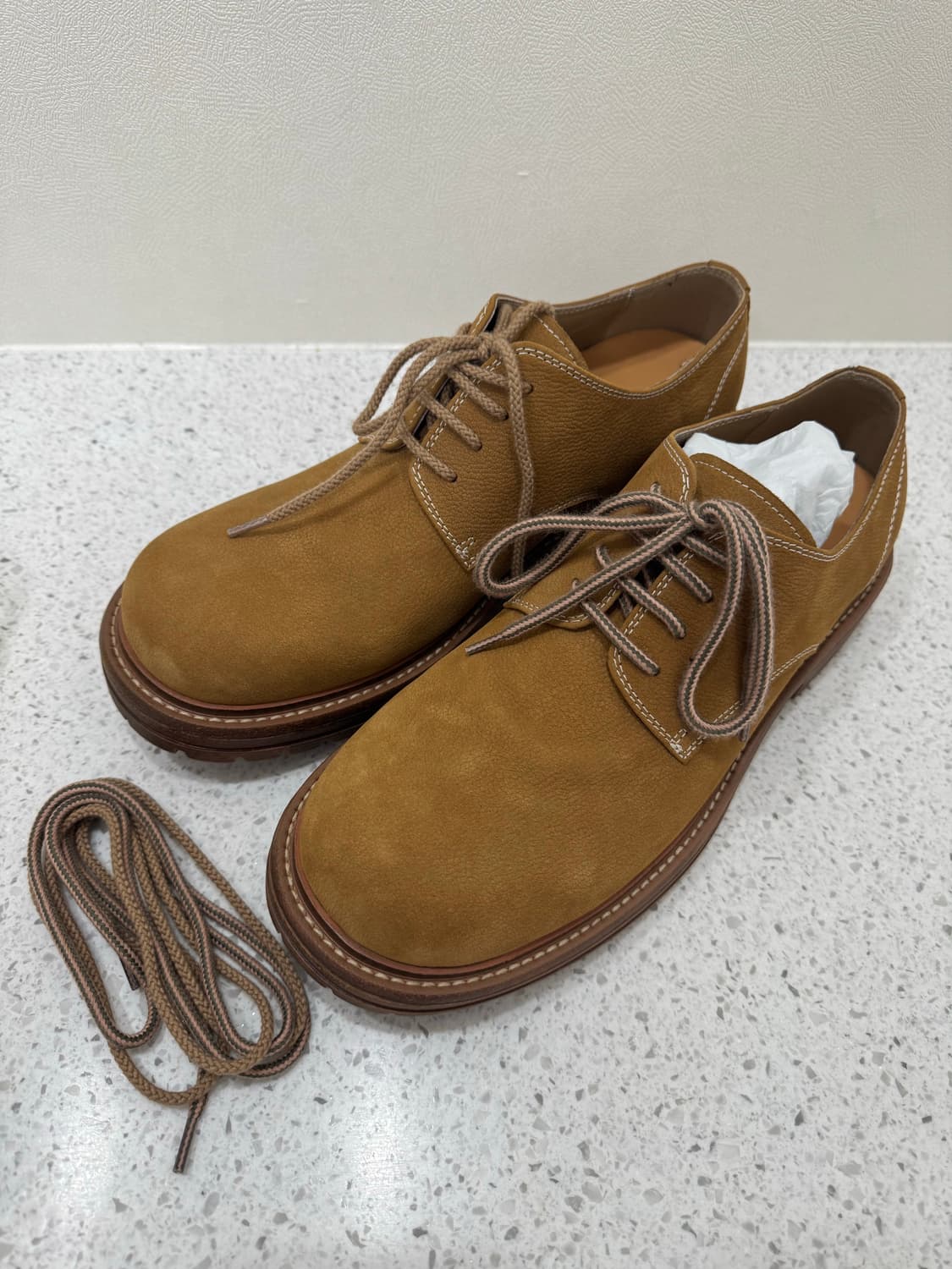 로맨틱무브 더비슈즈 카멜 270 상품이미지2