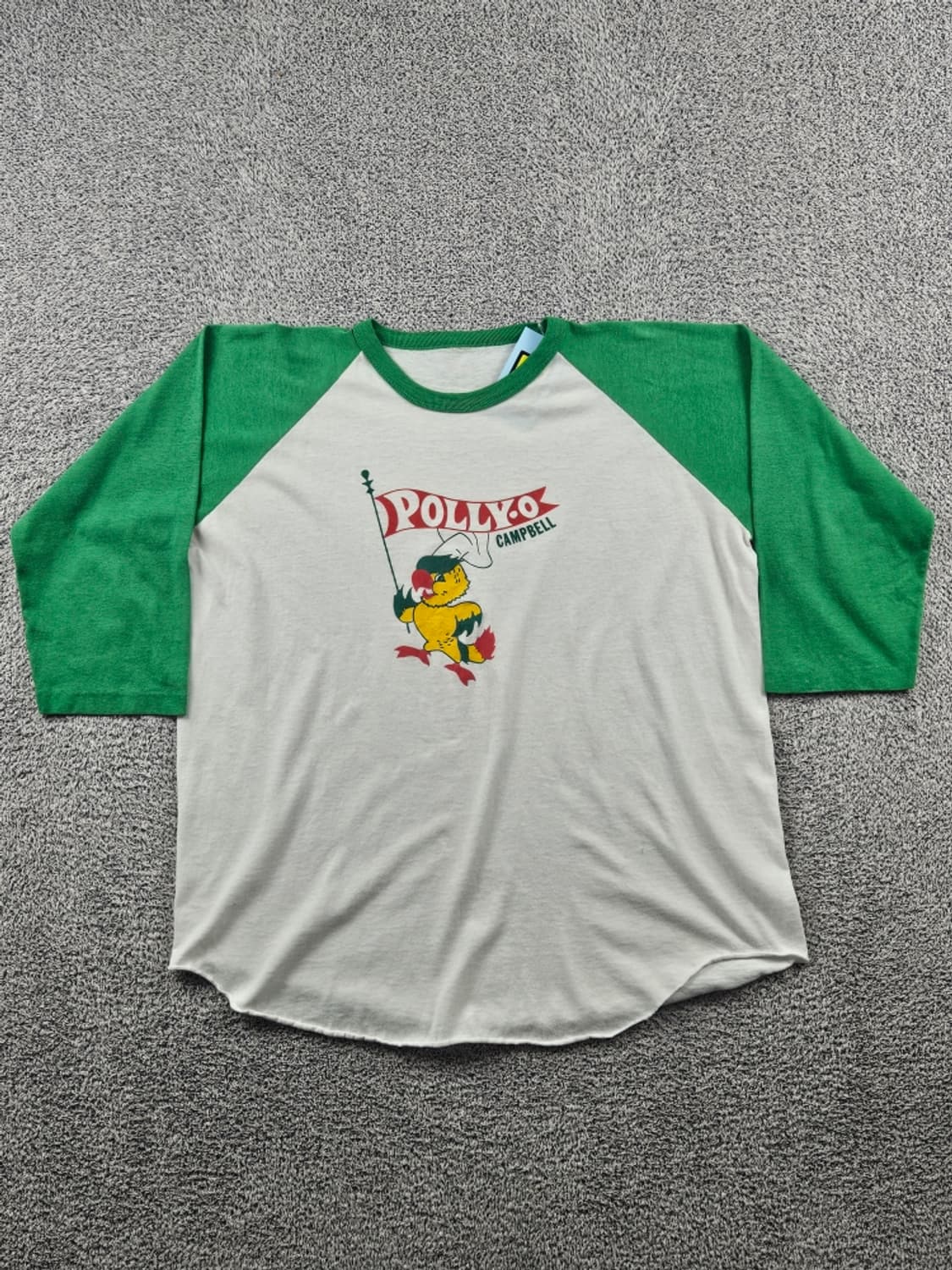 90's POLLY-O 캠벨 싱글스티치 롱슬리브 (L추정) / 11381 상품이미지2