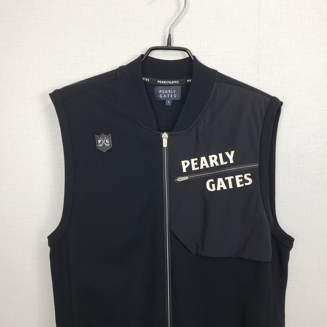 파리게이츠 매쉬 니트 조끼 남성100 상품이미지2